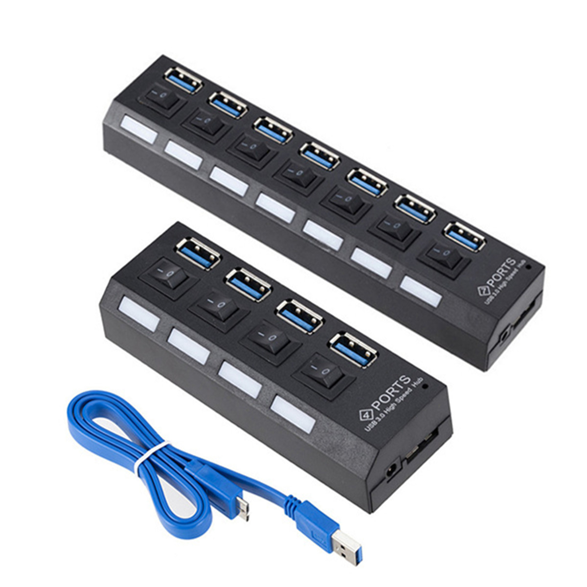 Usb Hub 7 Port - USB 3,0 Hub 5Gbps High Speed