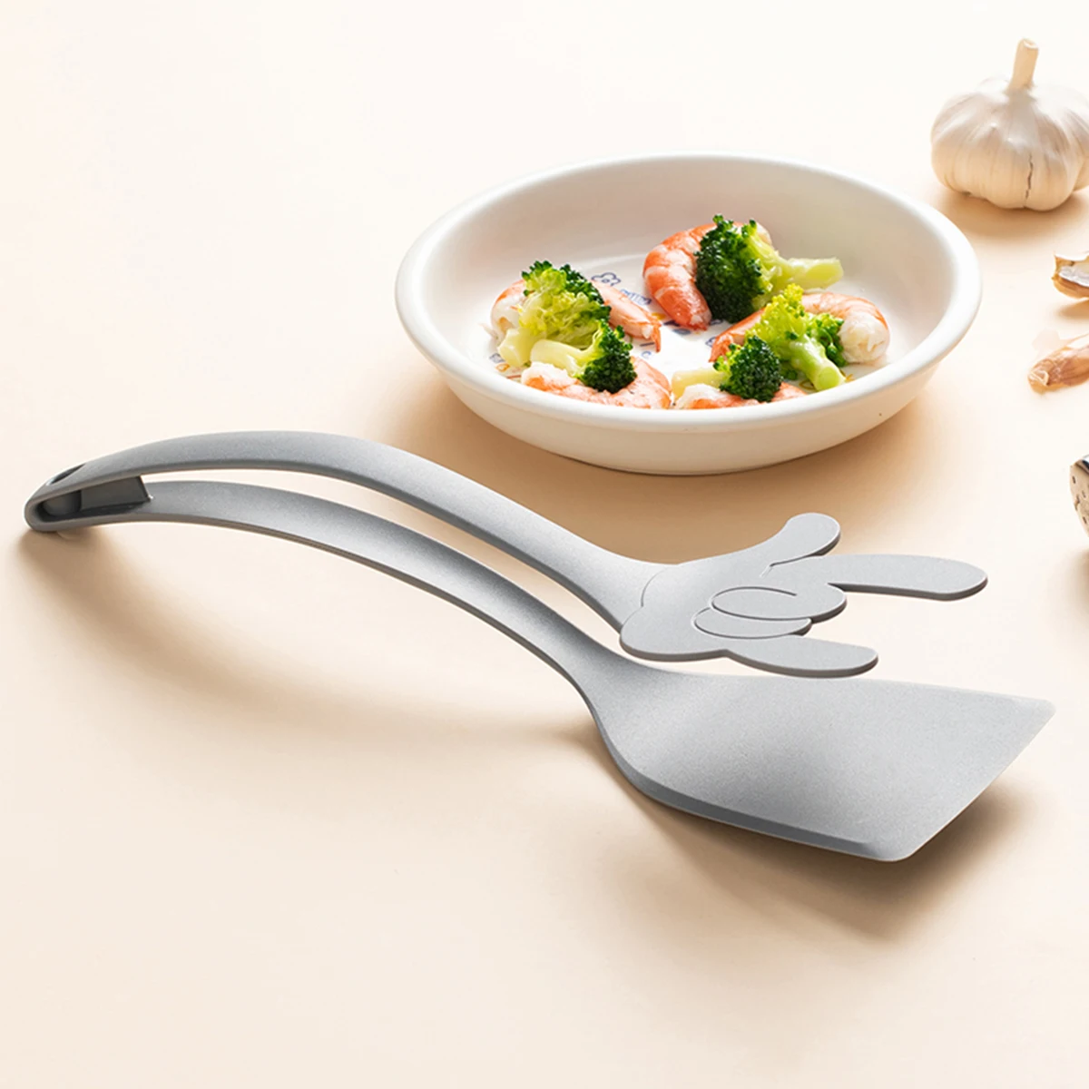 Hi Tech Kitchen Accessories - 1/3pcs Schaufel clip Silikon griff Flip