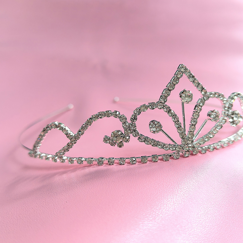 Silberfarbene Strass-Brautkron – Tech Hair Accessories Bewertung und Preis