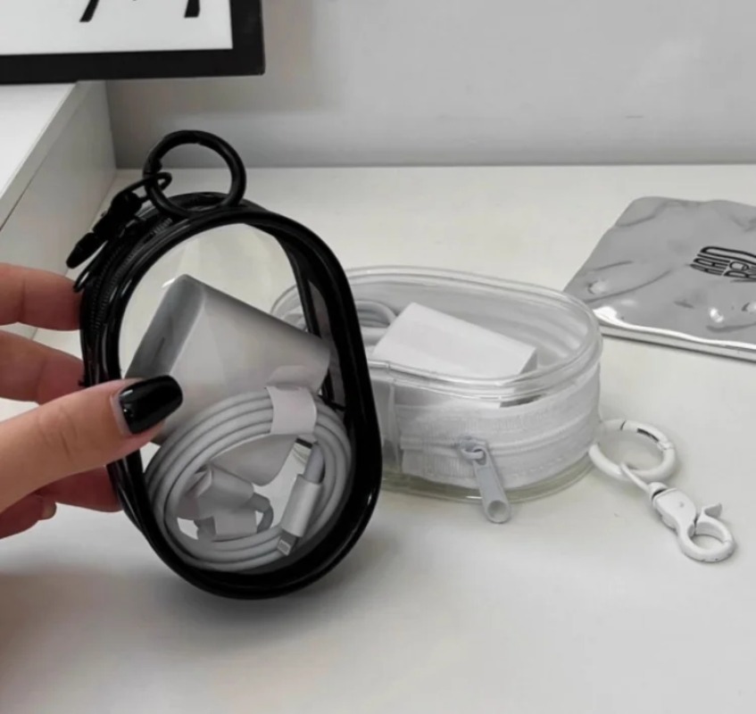 5 Stück transparente tragbare  – Tech Accessories For Christmas Bewertung und Preis