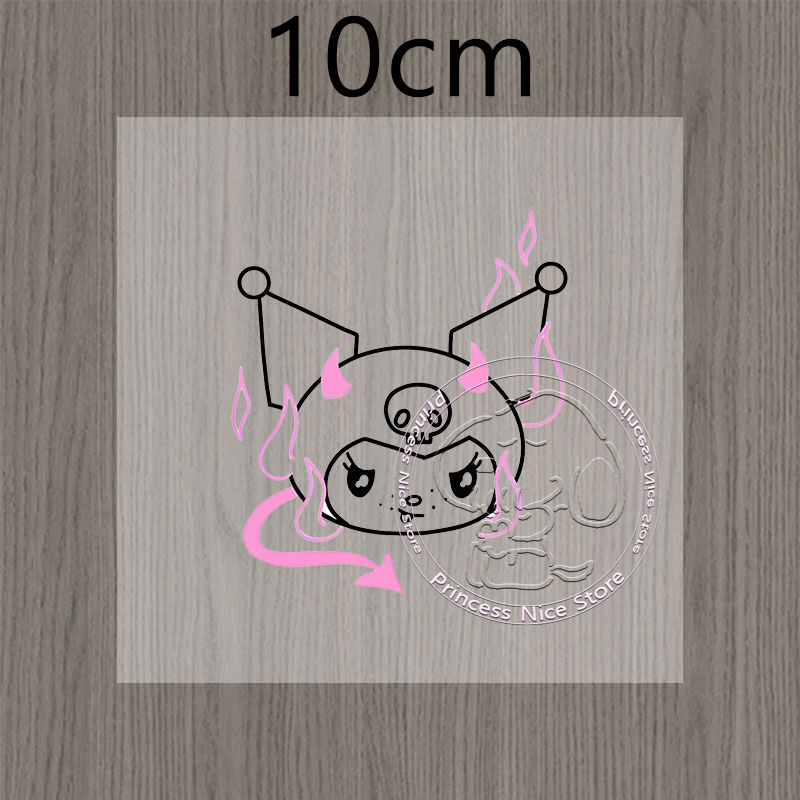 Kawaii Lines Kuromi Aufkleber  – Kawaii Tech Accessories Bewertung und Preis