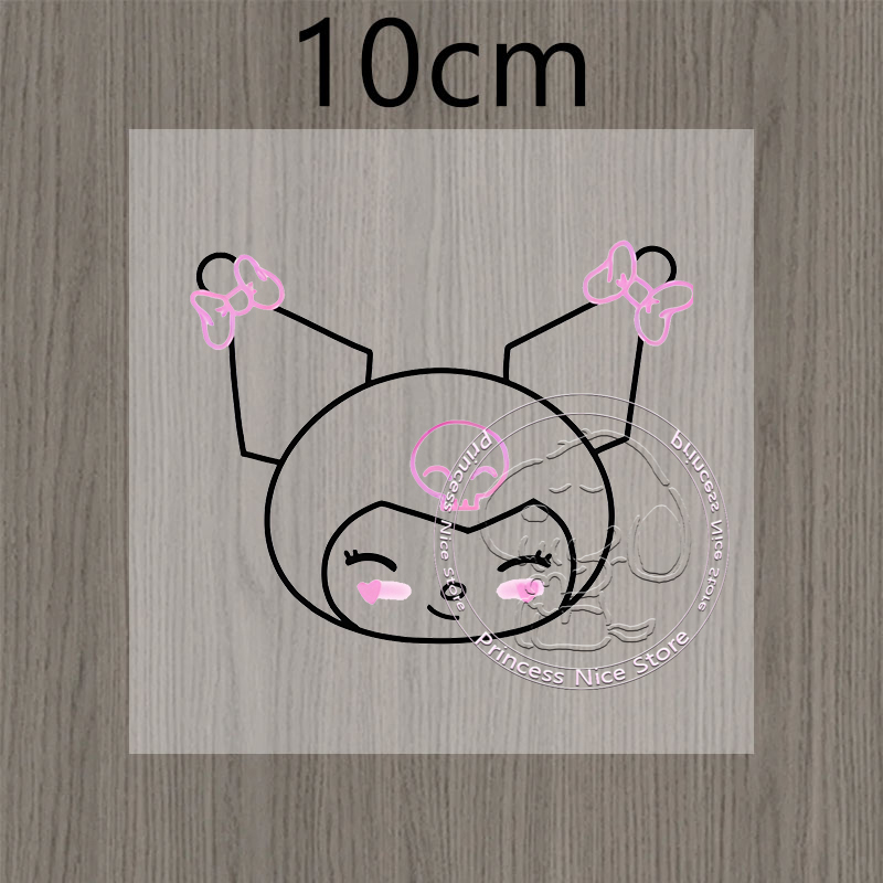 Kawaii Lines Kuromi Aufkleber  – Kawaii Tech Accessories Bewertung und Preis
