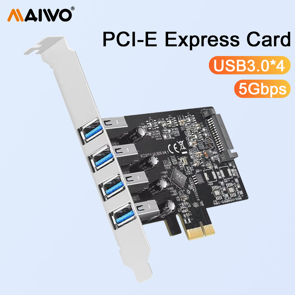 MAIWO USB 3.0 PCI-E Erweiterun – Usb Hub 7 Port Bewertung und Preis