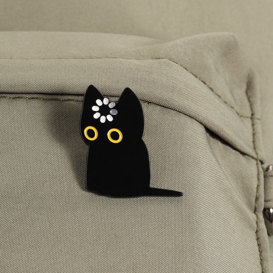 Niedliche schwarze Katze Email – Tech Accessories Backpack Bewertung und Preis