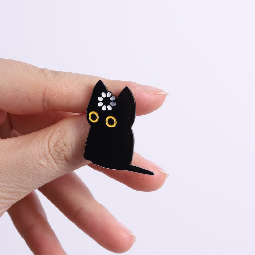 Niedliche schwarze Katze Email – Tech Accessories Backpack Bewertung und Preis