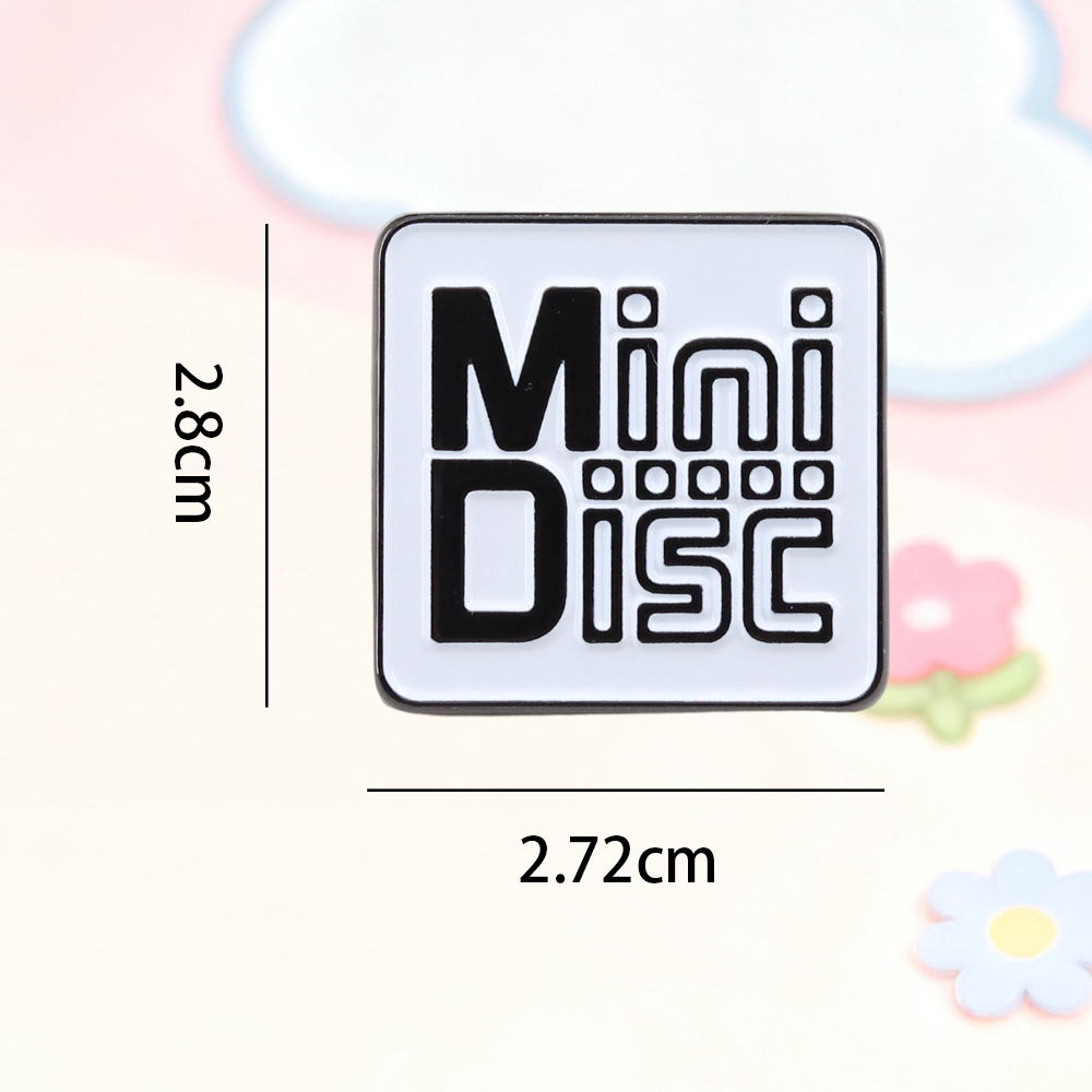 Vintage MiniDisc MD Logo Email – Tech Accessories Backpack Bewertung und Preis