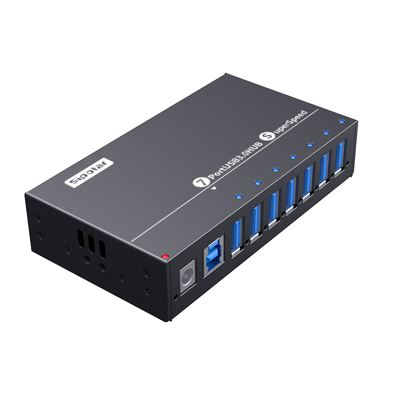 A-173 Sipolar 7-Port USB-Hub 3 – Usb Hub 7 Port Bewertung und Preis