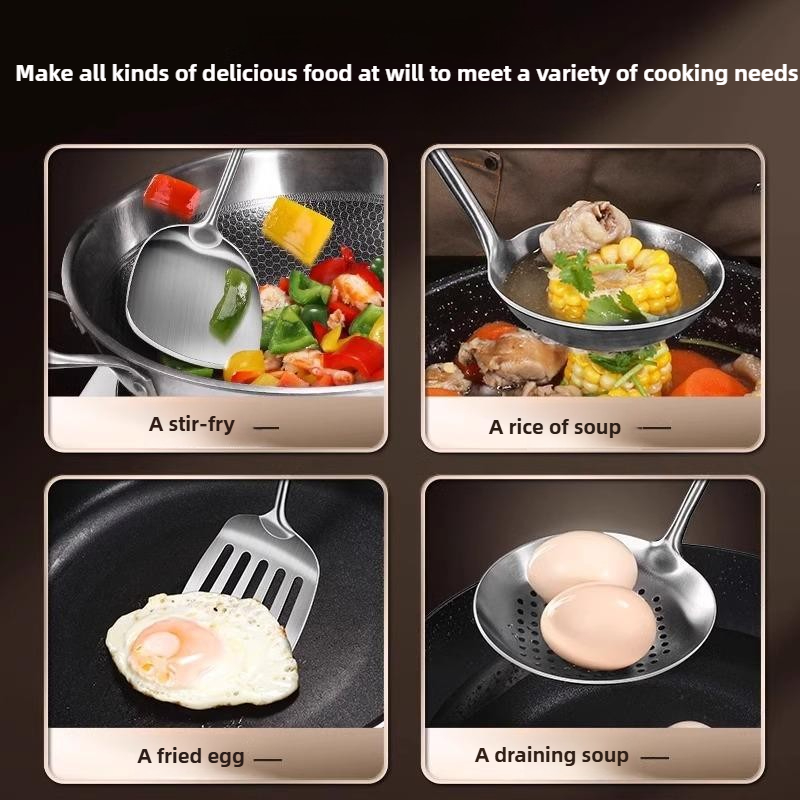 Edelstahl-Wok-Spatel für Leben – Hi Tech Kitchen Accessories Bewertung und Preis
